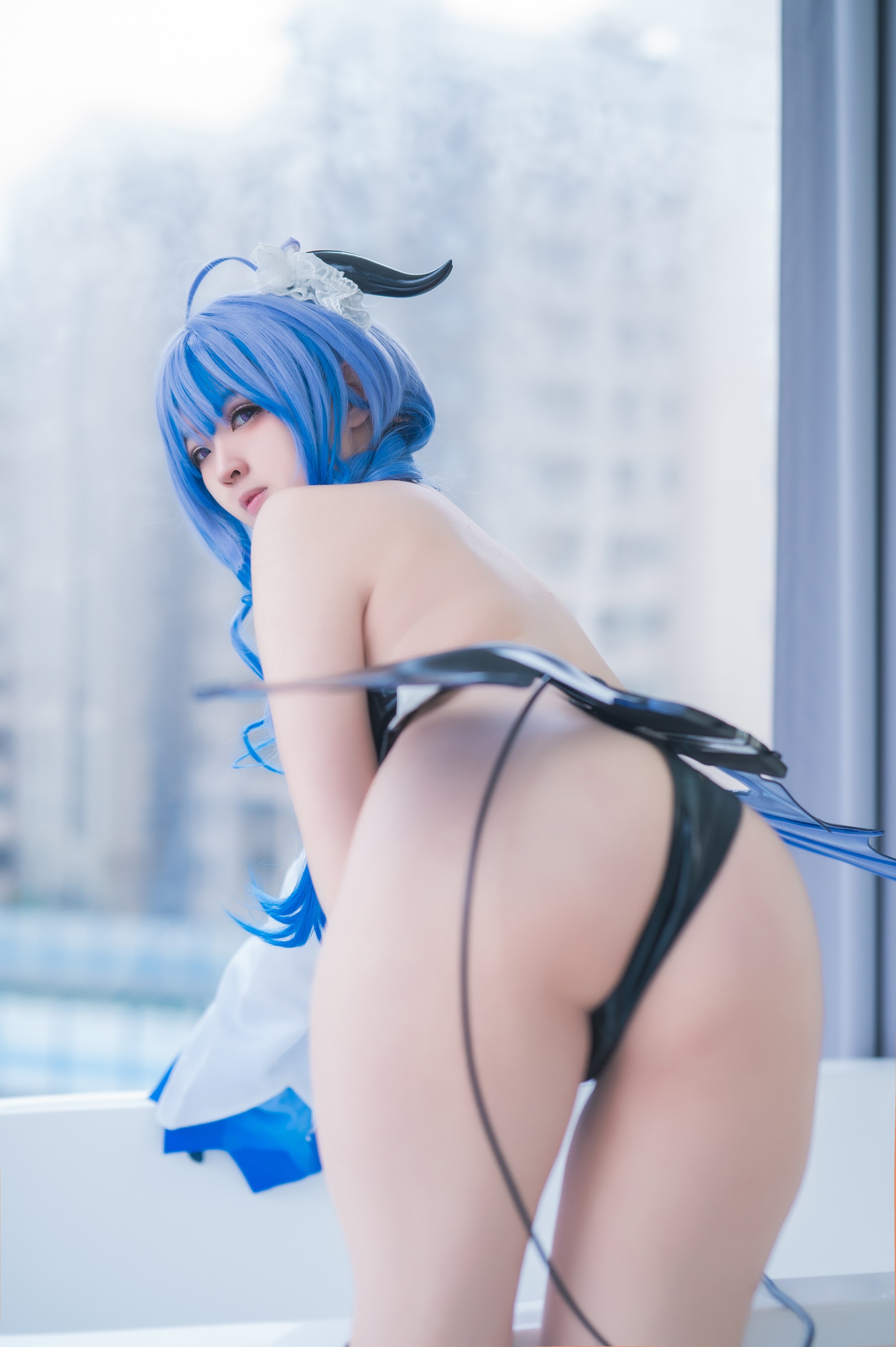 图片[1]-Hatori Sama – NO.030  Ganyu Succubus[13P]-XikXak